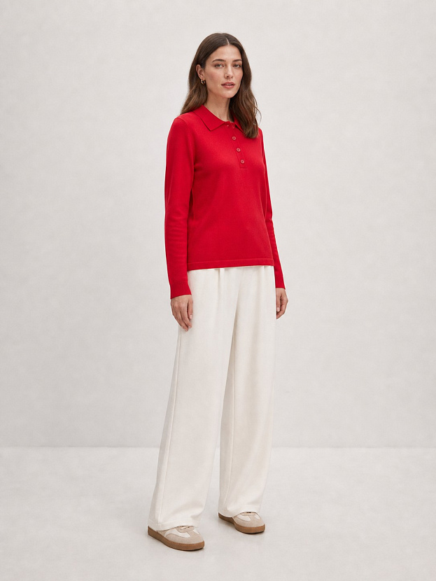 Джемпер трикотажный JpVC-094 (красный, 44-46)