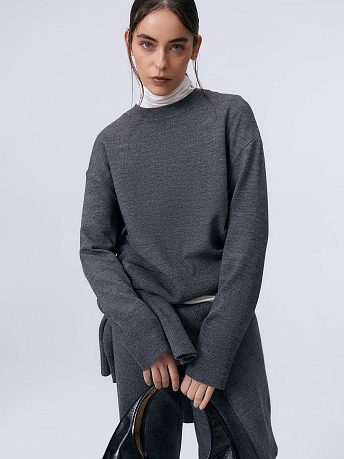 Костюм из шерсти мериноса и вискозы KJBWV-024